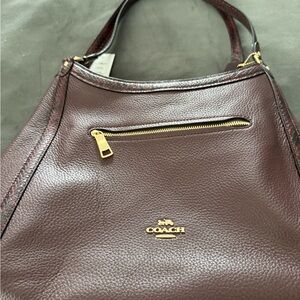 Coach Cranberry Leather Women's Bag